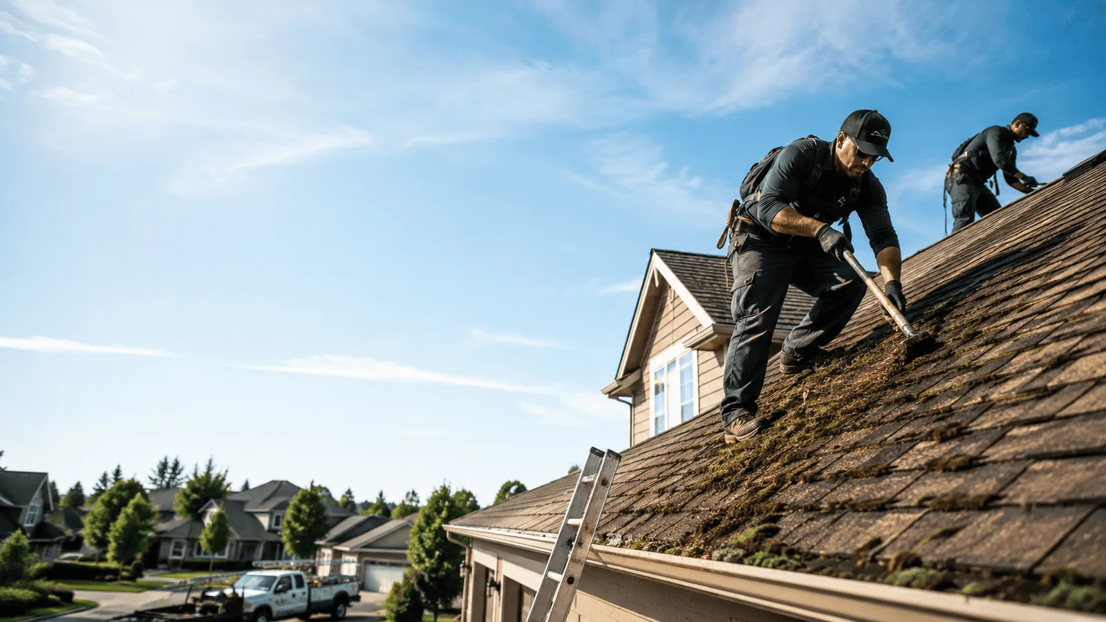 Roof Moss Removal in Farmington, WA near me